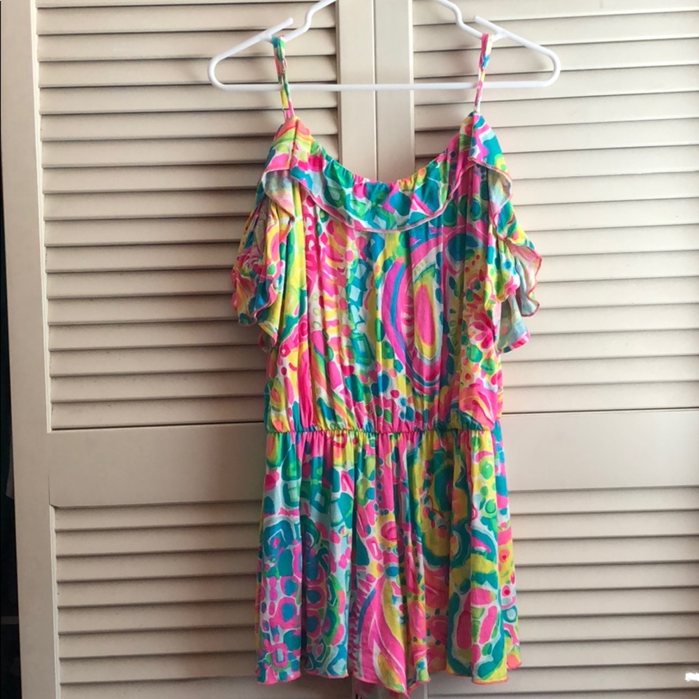 Lily Pulitzer colorful summer romper